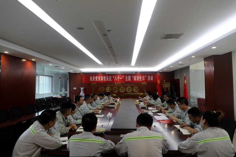 學(xué)習黨史憶初心，政治生日強黨性——富平公司機關(guān)黨支部開(kāi)展主題黨日活動(dòng)