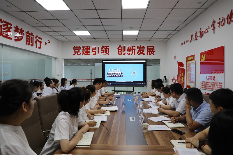 嚴督實(shí)導細落實(shí) 支部建設有實(shí)效——陜煤集團黨支部標準化規范化建設督導組深入生態(tài)水泥公司開(kāi)展督促指導