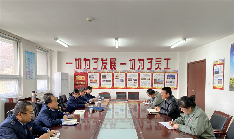 黃陵公司：送政策上門(mén) 助企業(yè)減負