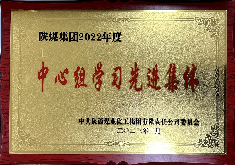 公司榮獲2022年度中心組學(xué)習先進(jìn)集體