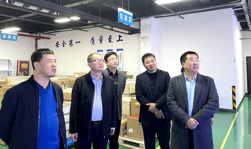 陜煤集團安全監察部總經(jīng)理王西才一行到智引公司調研指導工作