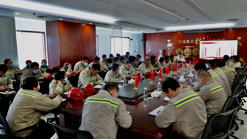 一往無(wú)前 走好新時(shí)代趕考路——富平公司學(xué)習貫徹黨的十九屆六中全會(huì )精神兩級宣講團開(kāi)展首次宣講