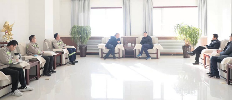 富平縣委常委、紀委書(shū)記雷丁林到富平公司督導檢查疫情工作