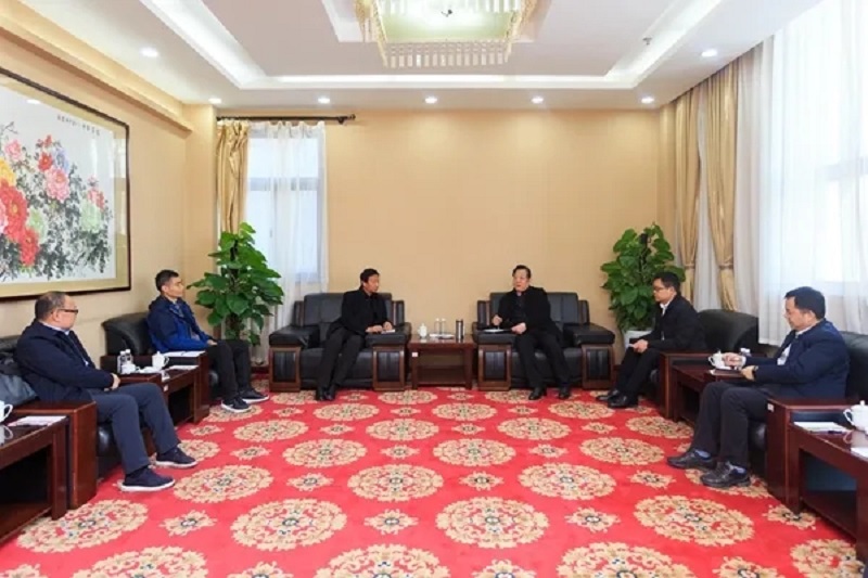 漢中公司與彬長(cháng)礦業(yè)集團達成合作意向 共同打造煤矸石固廢處理示范基地
