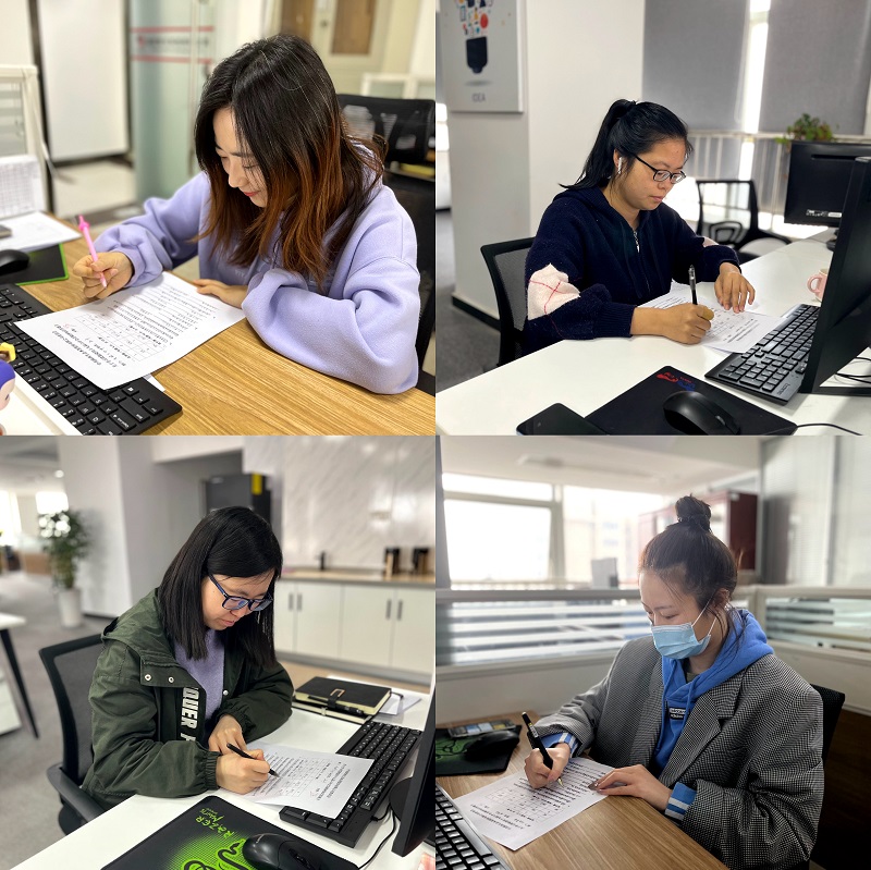智引公司開(kāi)展女職工學(xué)習黨的十九屆六中全會(huì )精神答題活動(dòng)