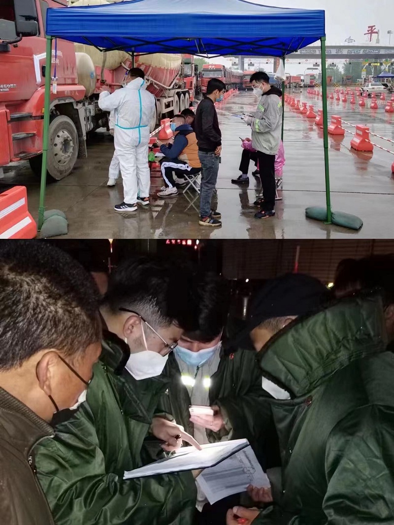保供奮戰每一刻 物貿公司24小時(shí)點(diǎn)對點(diǎn)服務(wù)運輸車(chē)輛