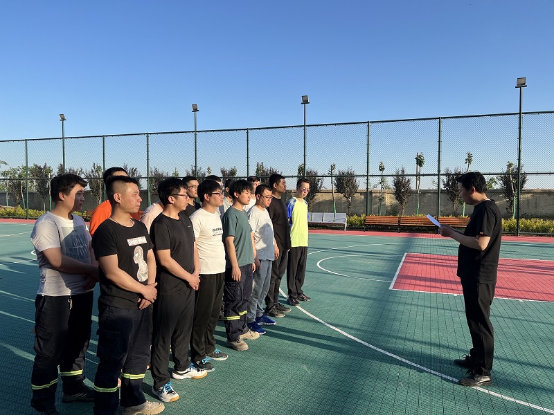 富平公司：迎“五四”籃球賽，展現青春風(fēng)采