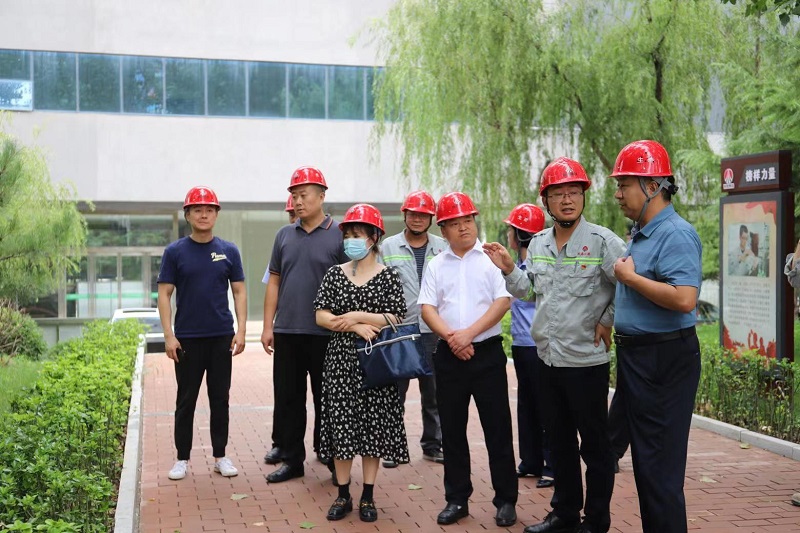 渭南市市場(chǎng)監督管理局副局長(cháng)李永基一行到富平公司檢查指導工作