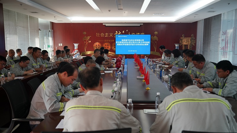 富平公司學(xué)習傳達生態(tài)水泥公司2022年上半年追趕超越點(diǎn)評會(huì )會(huì )議精神