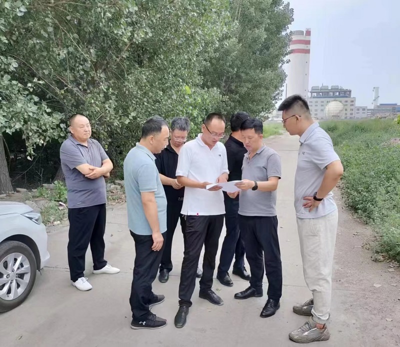 生態(tài)水泥公司副總工程師蘇富平一行到韓城昇隆循環(huán)產(chǎn)業(yè)有限公司督導檢查
