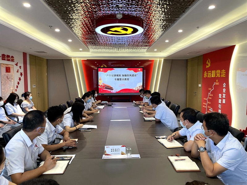 智引公司開(kāi)展紀律教育學(xué)習宣傳月專(zhuān)題警示教育活動(dòng)