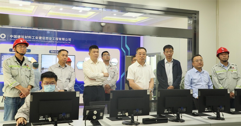 省委省政府安全生產(chǎn)百日行動(dòng)駐渭督查組到富平公司檢查指導工作