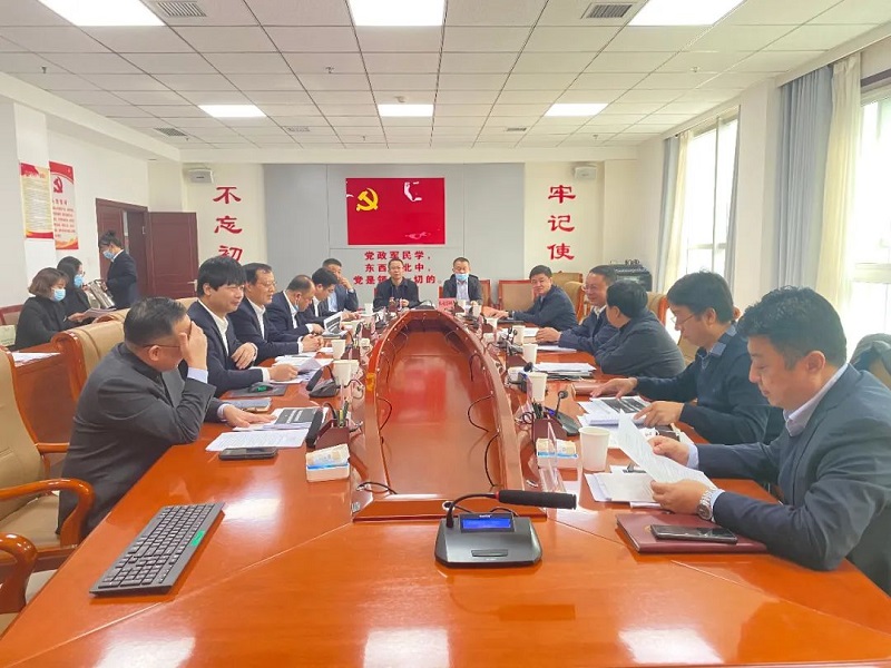 陜西建材科技集團黨委書(shū)記、董事長(cháng)張超暉帶隊赴榆林開(kāi)展綜合固廢利用交流座談