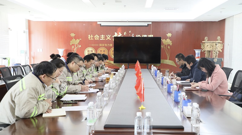陜西建材科技公司黨委副書(shū)記、總經(jīng)理周紅到富平公司調研指導工作