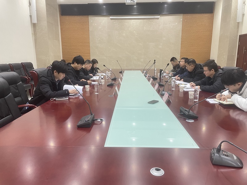 陜西建材科技公司到神木恒穩公司指導檢查工作