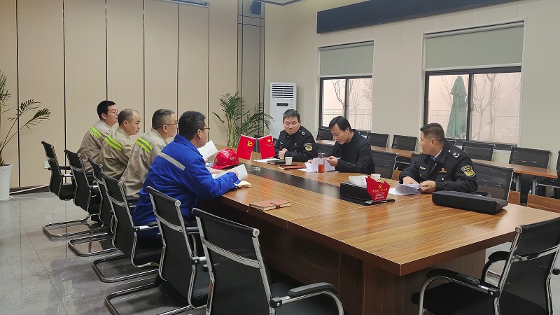 富平縣應急管理局深入富平公司開(kāi)展節后非煤礦山復工復產(chǎn)驗收檢查工作