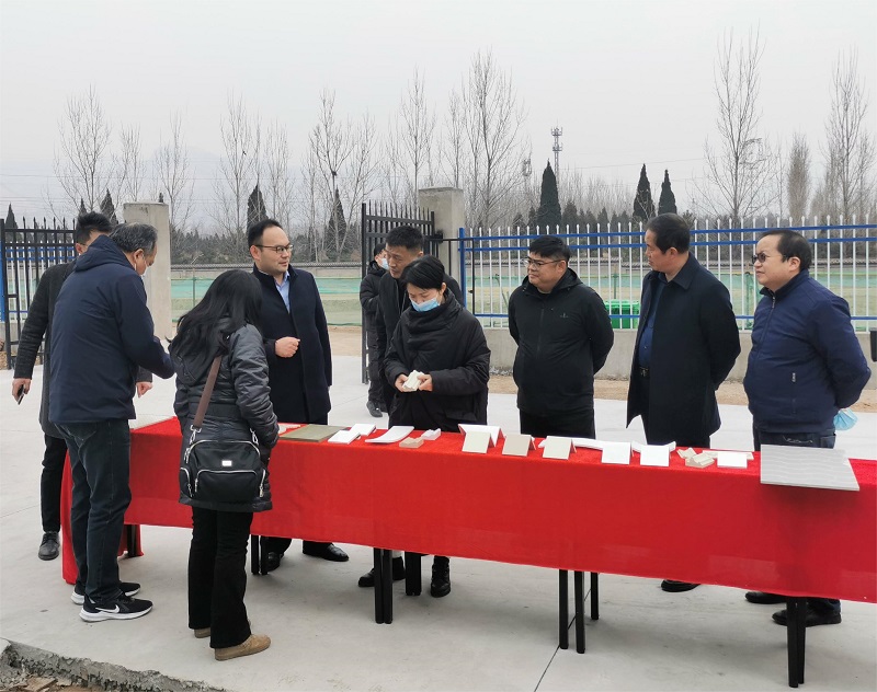 省工信廳一行到龍門(mén)綠碳公司調研指導工作