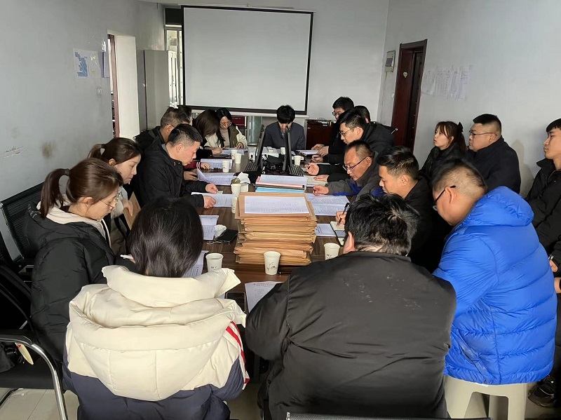 ?陜西建材科技公司對韓城昇隆公司進(jìn)行2022年度目標責任考核