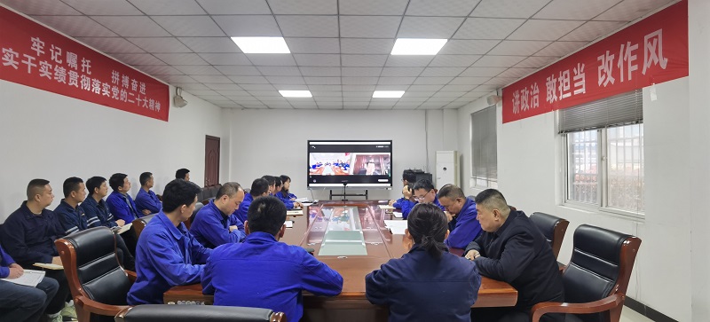 漢中公司積極傳達陜西建材科技公司2023年黨風(fēng)廉政建設暨紀檢監察工作會(huì )精神