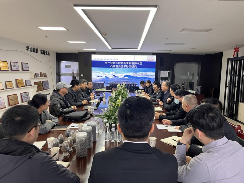 陜西建材科技公司召開(kāi)項目討論會(huì )