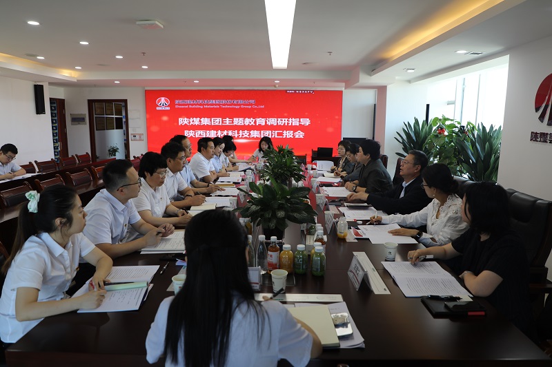 陜煤集團黨委委員、總會(huì )計師楊璇一行到陜西建材科技公司開(kāi)展主題教育調研