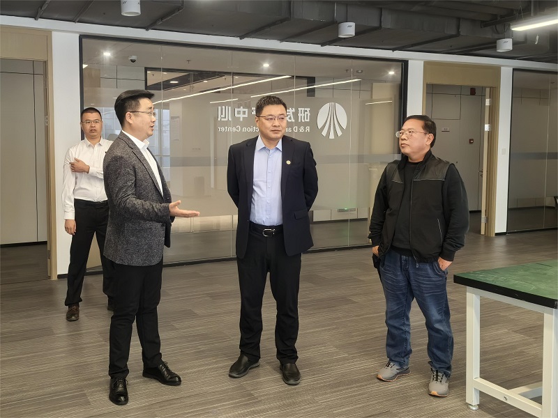 郭正亮到智引公司調研指導工作