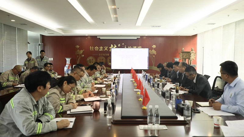 時(shí)啟林到富平公司評審2023年終大修項目