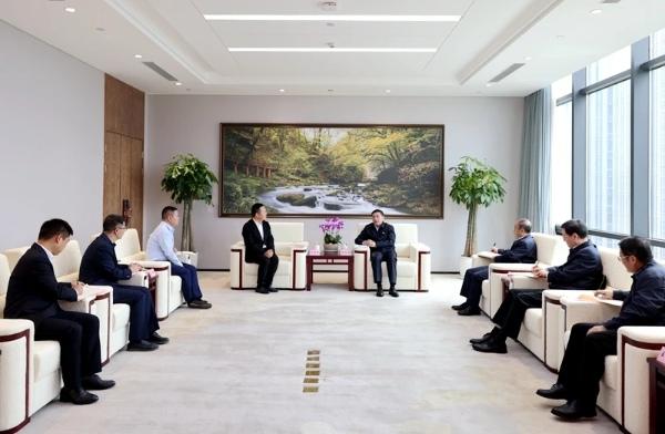 張文琪會(huì )見(jiàn)瑞茂通供應鏈公司控股股東萬(wàn)永興一行