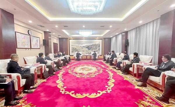 陜煤集團與榆林市政府舉行座談會(huì )