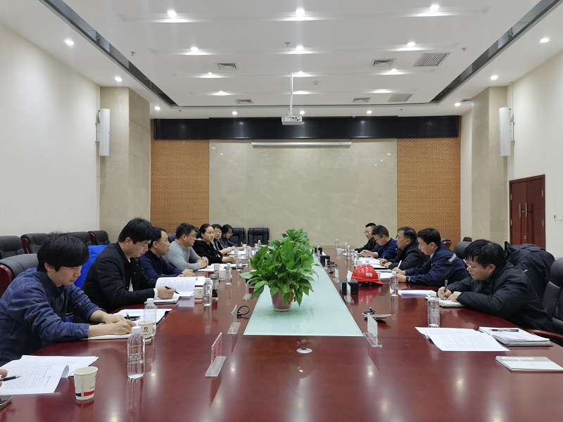 郭正亮、杜永康一行到神木恒穩公司督導檢查工作