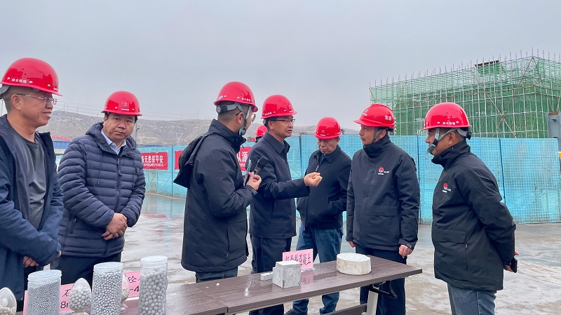 榆林市政協(xié)副主席拓耀飛到神木恒穩公司調研指導工作
