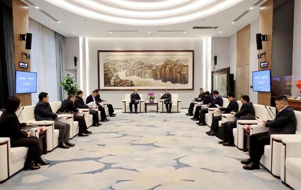 安康市委副書(shū)記、市長(cháng)王浩一行到陜煤集團座談交流