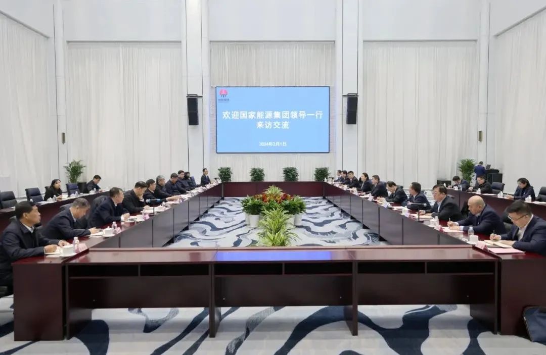 國家能源集團黨組書(shū)記、董事長(cháng)劉國躍一行到陜煤集團座談交流