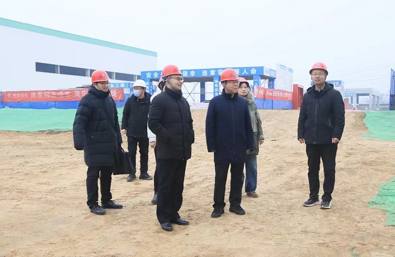 王利民一行到龍門(mén)綠碳進(jìn)行節前督導檢查