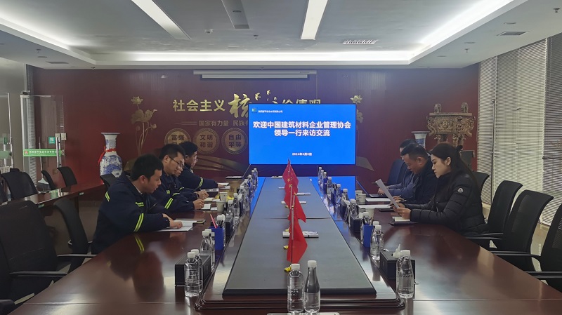 中國建筑材料企業(yè)管理協(xié)會(huì )副會(huì )長(cháng)李玉水到富平公司調研指導工作