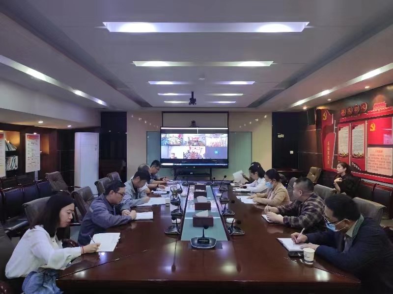 周紅一行到陜煤新材公司調研指導工作