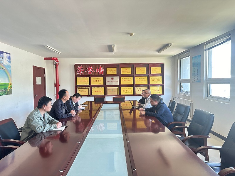 省知識產(chǎn)權服務(wù)中心到黃陵公司調研指導工作